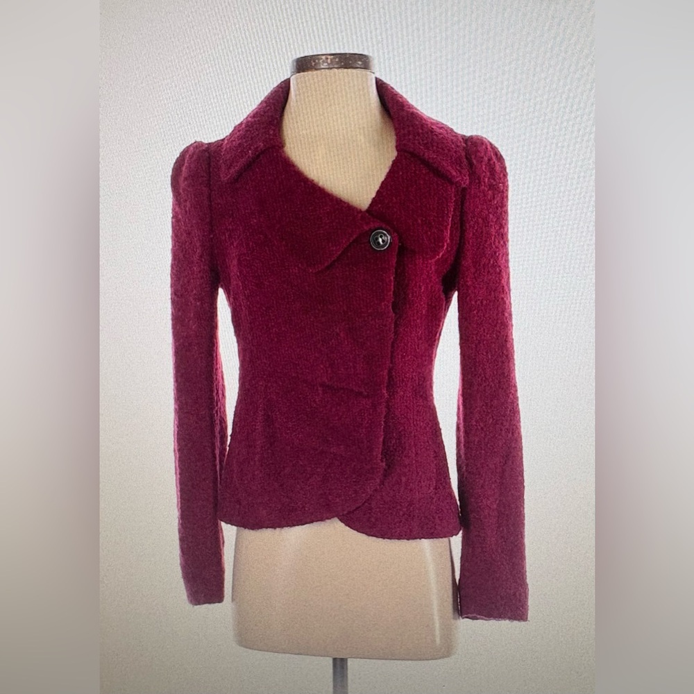 Women's Burgundy Jacket